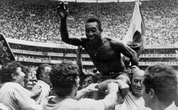 Pelé, el mito que vimos tan poco