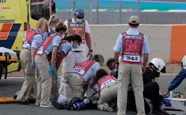 Muere Dean Berta, primo de Maverick Viñales, tras un accidente en el circuito de Jérez