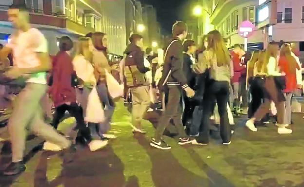 Los botellones se enquistan en Bilbao