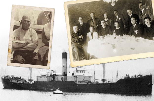 El héroe galés que burló el bloqueo fascista y trajo vino y aceite a Bilbao