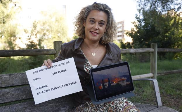 Una familia vitoriana recauda 3.000 euros de ayuda para La Palma