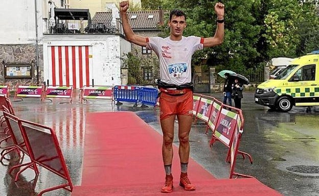 Aitor Ajuria y Onditz Iturbe, campeones de Euskadi de trail