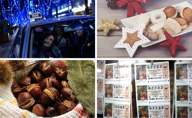 Bilbao prepara la Navidad en octubre: instalación de las luces navideñas, turrones en los supermercados...