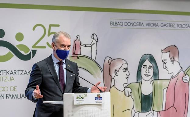 Urkullu insiste al Gobierno central en que tiene que cumplir sus compromisos para el desarrollo del autogobierno vasco