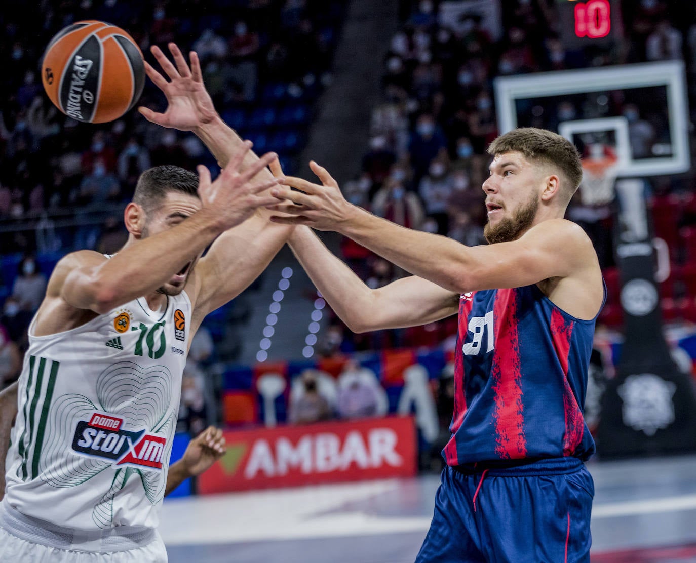 Las mejores imágenes del Baskonia - Panathinaikos