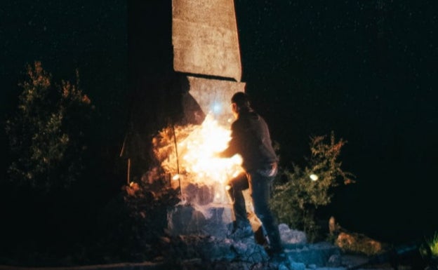 El Ayuntamiento no restaurará la cruz de Peña Lemoa