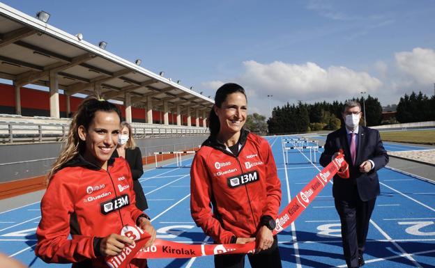 Bilbao renueva su única pista de atletismo
