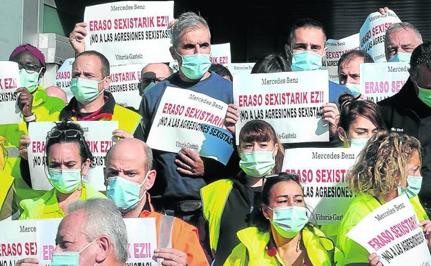 La plantilla de Mercedes dará 20.000 euros a los hijos de la trabajadora asesinada