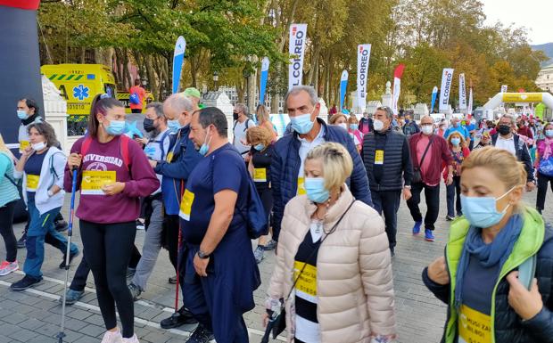 Miles de personas disfrutan de la subida popular a Artxanda, un escaparate del «Bilbao más saludable»