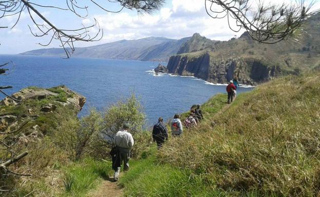 Paseo montañero desde San Sebastián a Pasaia