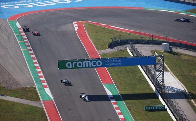 Image of the Circuit of the Americas in Austin. 