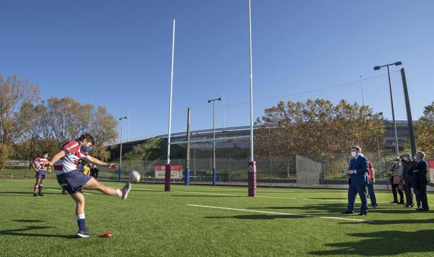 El campo de rugby de Errekalde podrá acoger encuentros de máximo nivel