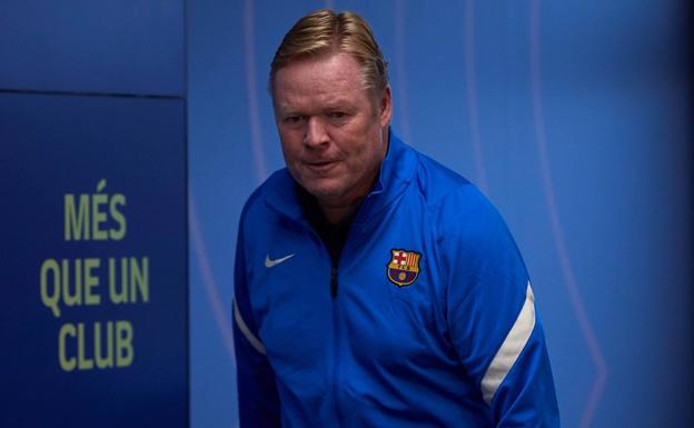 Koeman y el rey