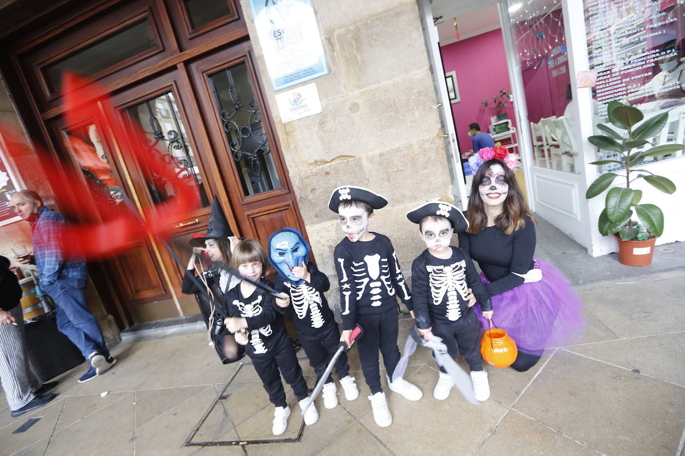 Los más pequeños disfrutan de Halloween