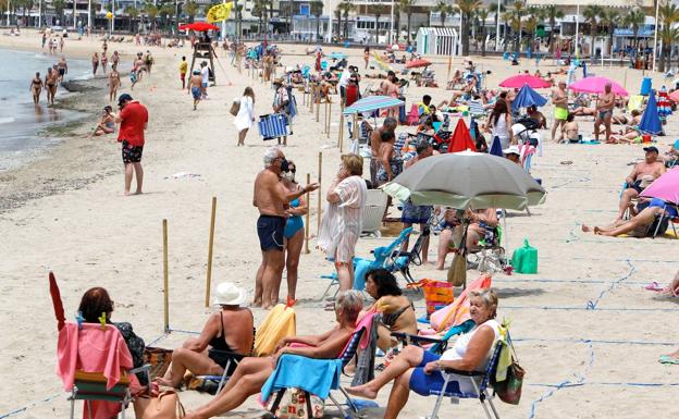 Playa de Benidorm. /R. C.