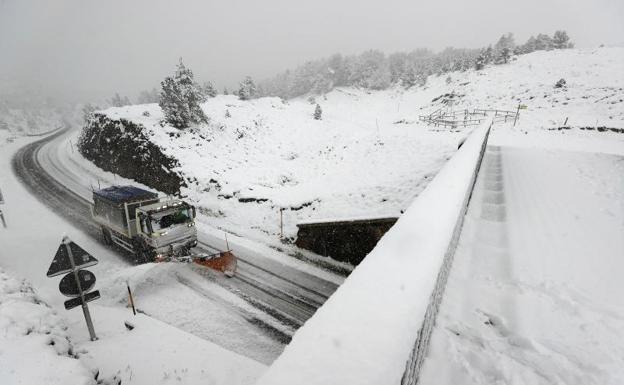 Euskadi recibirá las primeras nieves este jueves a partir de los 1.200 metros
