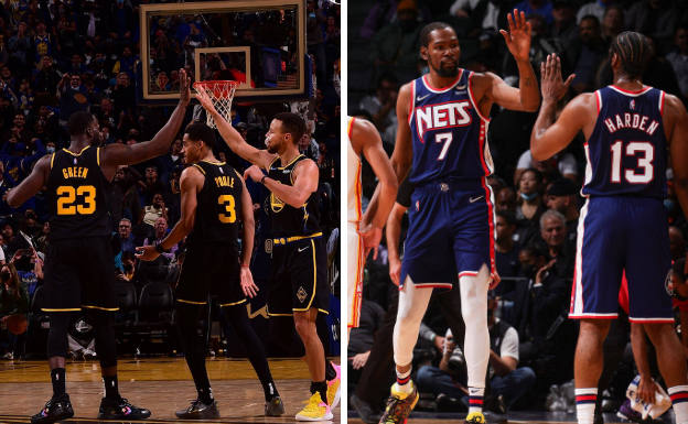 Los Warriors vuelven a ilusionar a la par que Durant y Harden suben el ritmo