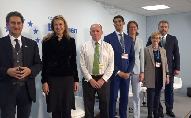 Tapia presenta las estrategias de Euskadi en materia de hidrógeno y energía eólica de off-shore