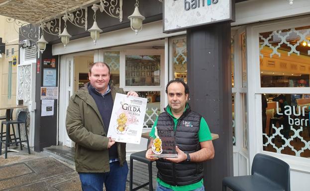 El bar Lauri Barria gana el concurso de gildas tradicionales de Llodio