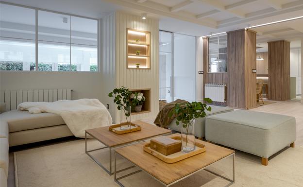 La sorprendente reforma de un bajo en Getxo convertido en piso de lujo al estilo 'euskaldinavo'