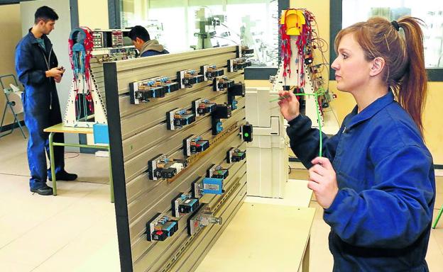 La FP vasca experimenta un aumento de alumnas en ramas industriales
