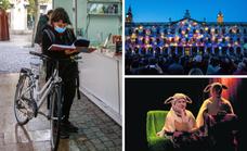 Siete planes para el fin de semana: espectáculo de luces en Vitoria, la feria del libro, conciertos, exposiciones...