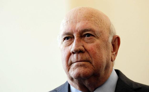 Muere el último presidente blanco de Sudáfrica, Frederik de Klerk