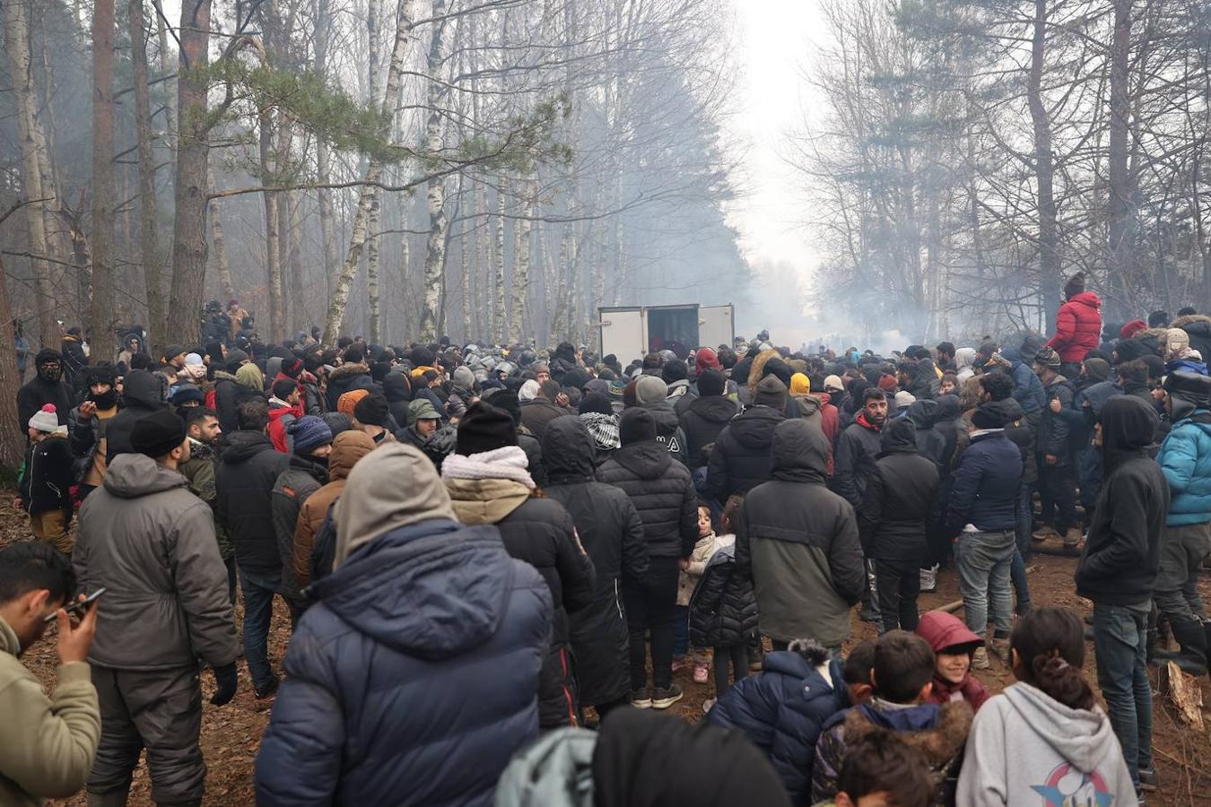 Fotos La crisis en la frontera entre Polonia y Bielorrusia, en