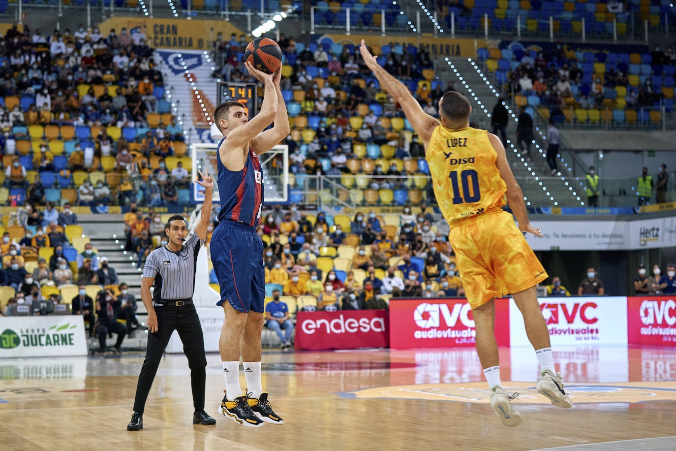 Las mejores imágenes del Gran Canaria - Baskonia