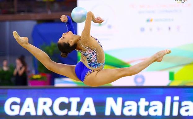 La campeona de gimnasia rítmica Natalia García se retira