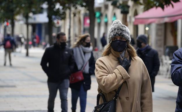 Álava amanece con el termómetro bajo cero