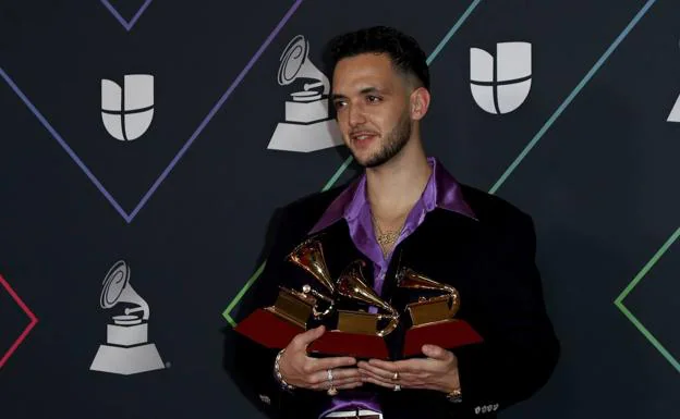La noche de C. Tangana con tres Grammy Latinos