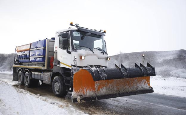 Álava empieza la semana en alerta por nieve a 1.000 metros