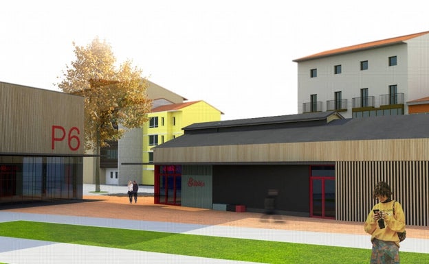 Zorrozaurre gana espacio para el teatro con la rehabilitación del Garabia