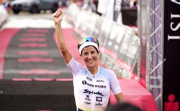 Gurutze Frades, segunda en el Ironman de Cozumel con la mejor marca española