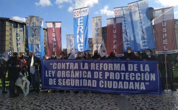 Policías denuncian que la reforma de la 'ley mordaza' les dejará «desprotegidos»