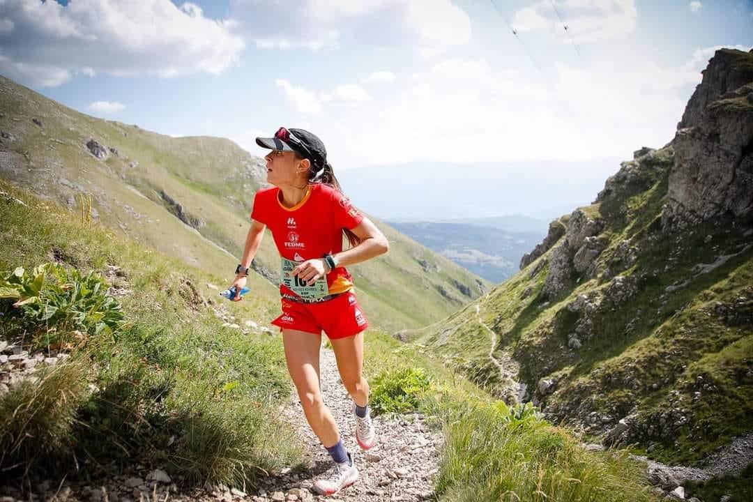 Moana Lilly Kehres, la corredora de trail canaria que vigila el volcán de La Palma
