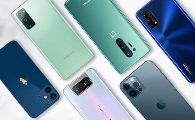 ¿Cuáles han sido los 5 modelos de móvil más vendidos en 2021?