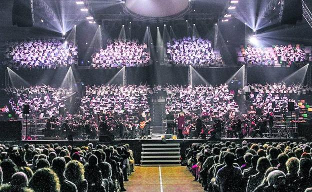 Como si Bizkaia subiera al escenario