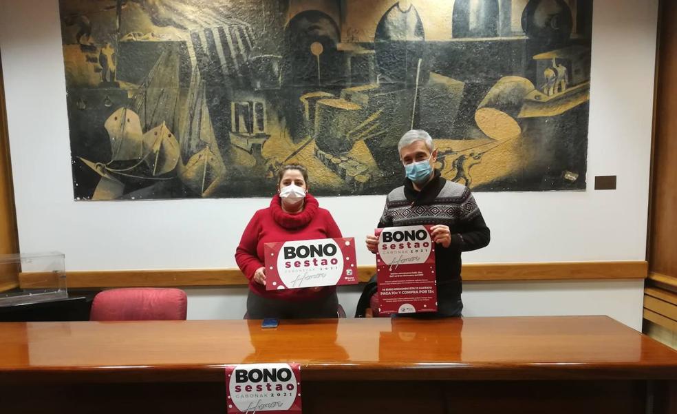 Sestao lanza 5.000 bonos para consumir estas navidades en 86 comercios de la zona