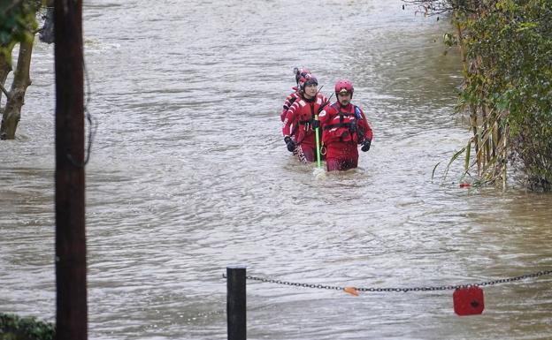 El temporal deja 200 litros por metro cuadrado y satura el Cadagua y el Nervión