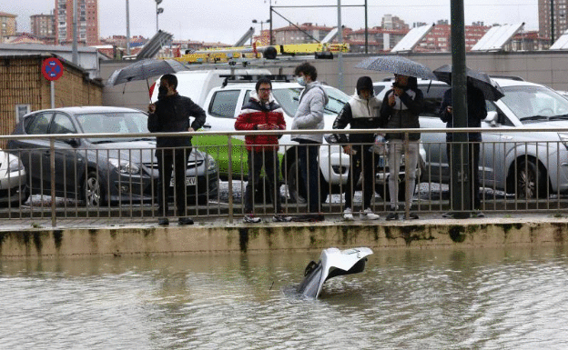El temporal deja 200 litros por metro cuadrado y satura el Cadagua y el Nervión