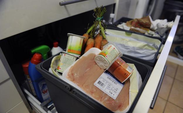 Cada vasco tira más de 75 kilos de comida a la basura al año