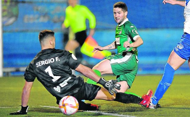 Amorrortu 'invita' a otra ronda en la Copa al Amorebieta