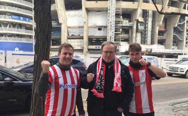 Así viven los hinchas del Athletic en Madrid: «Aquí nos respetan mucho»