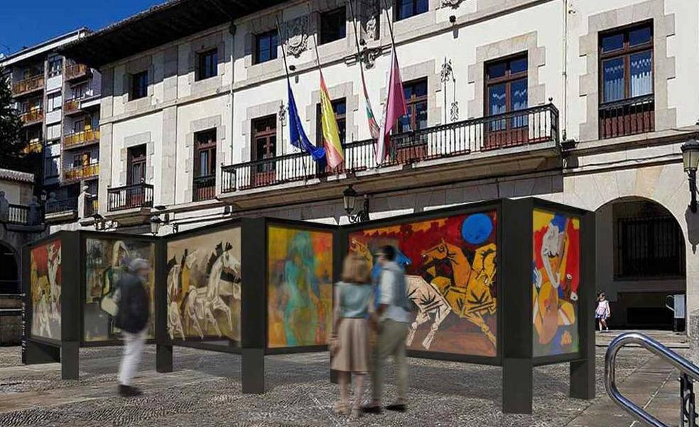 Gernika abrirá una galería de la memoria histórica en sus calles