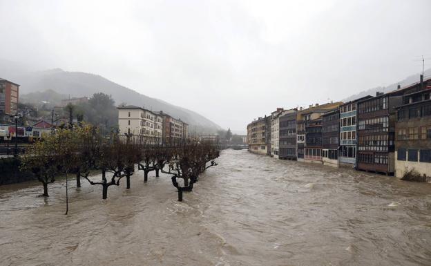 El tercer noviembre más lluvioso en los últimos 20 años en Euskadi