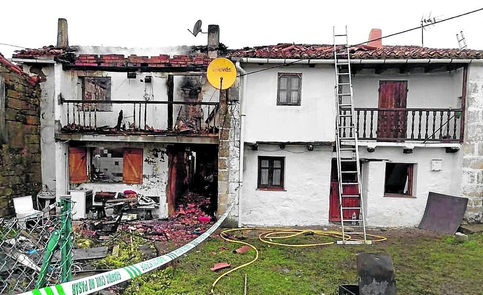 Un policía municipal jubilado de Basauri fallece al incendiarse su casa de Las Merindades