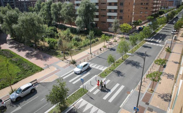 Zabalgana tendrá la primera supermanzana completa en primavera