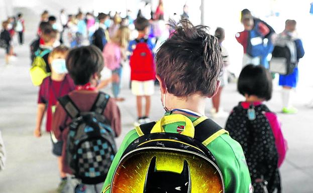 5.000 escolares vascos están confinados